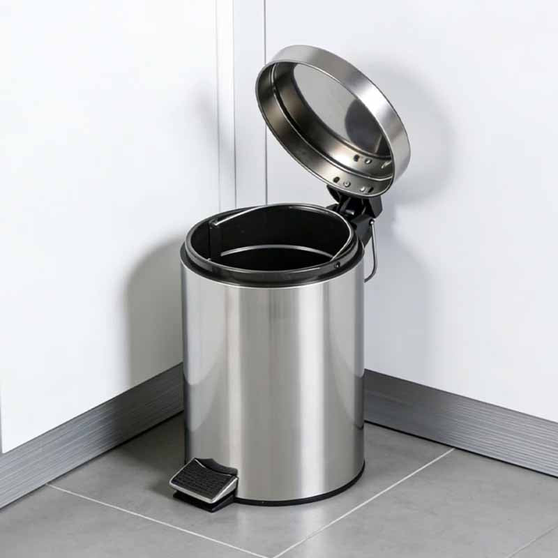 Cesto de residuos de acero inoxidable 3 litros - foto 2