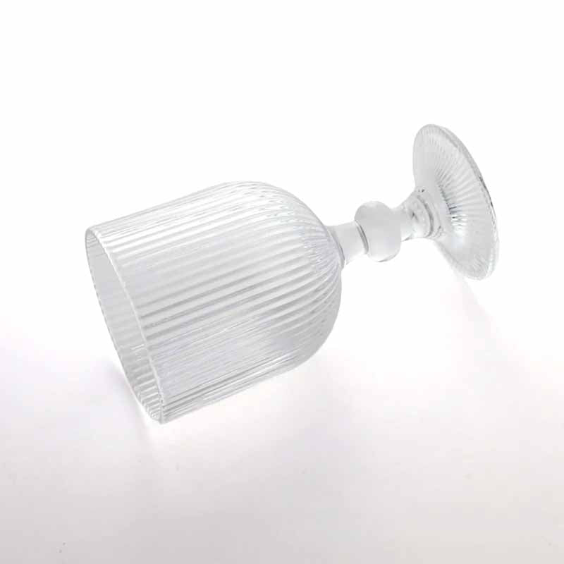COPA VIDRIO X6PCS 390CC RAYAS