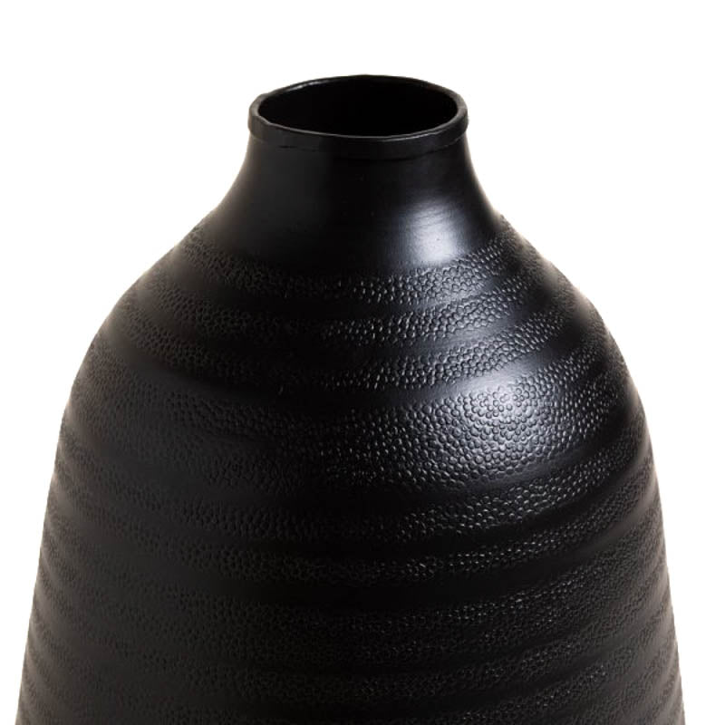 Jarrón Pali Negro 20X30,5 cm 0651028