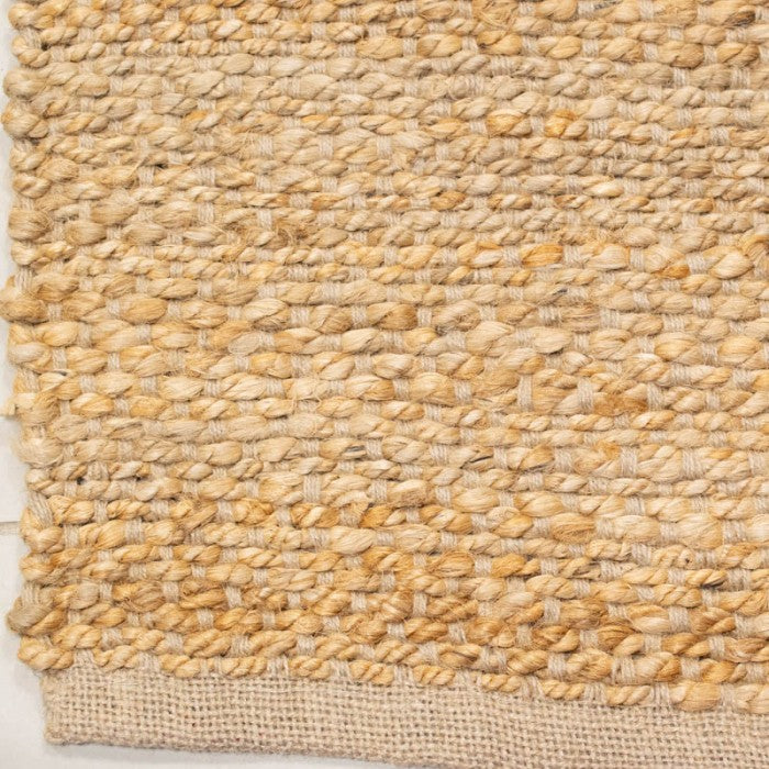 ALFOMBRA YUTE NATURAL LISA RECTANGULAR 400X300CM 59721