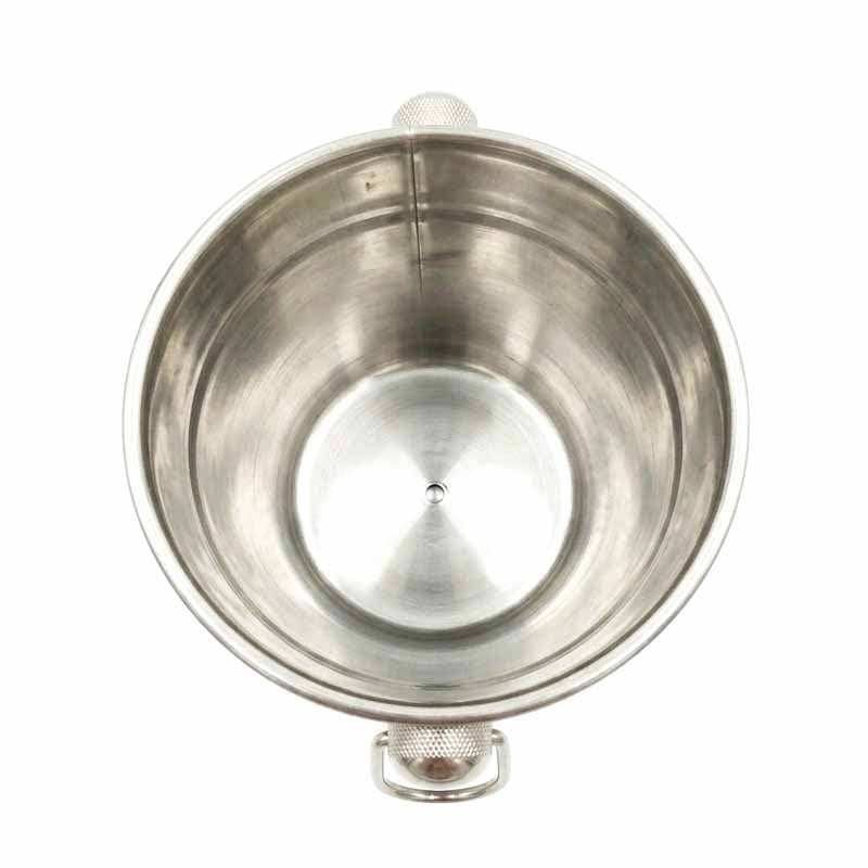 Balde hielo acero inox con botella