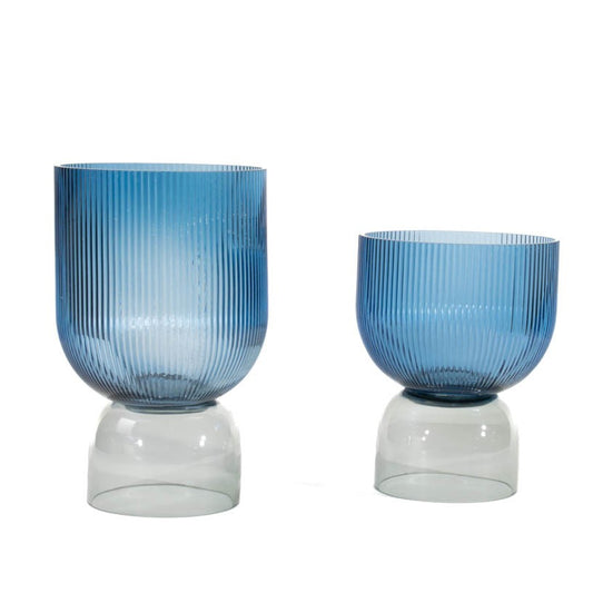 Jarrón vidrio Oliver Medium decoración versátil diferentes estilos