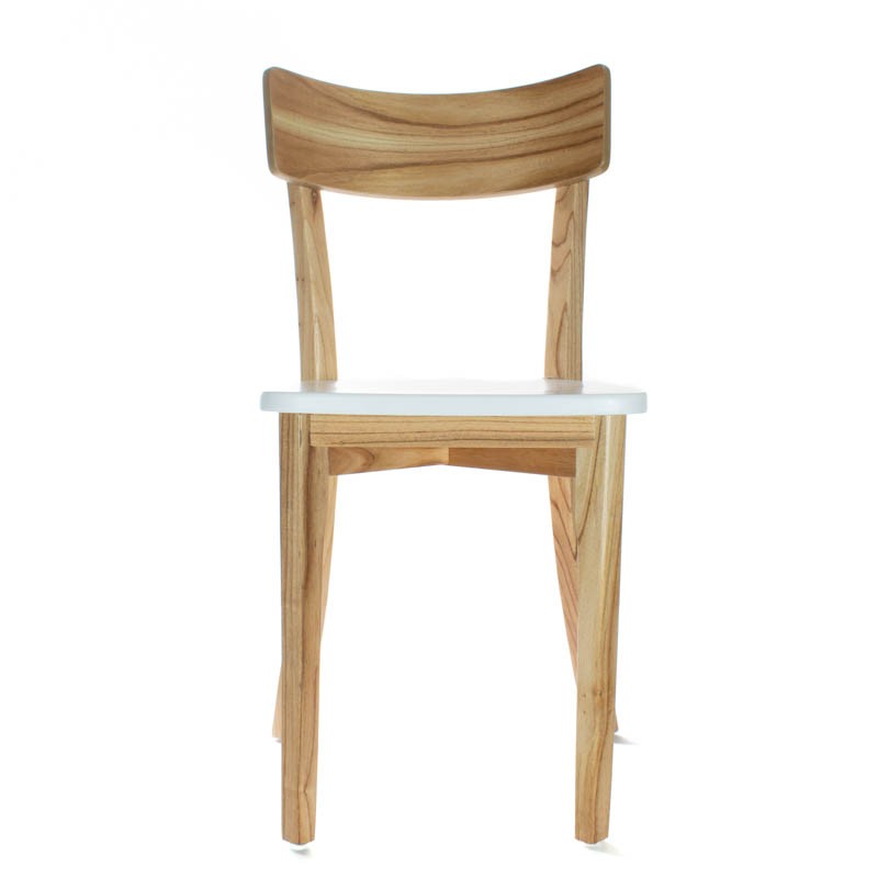 Silla Ramona Lustre Natural Tapa Laca