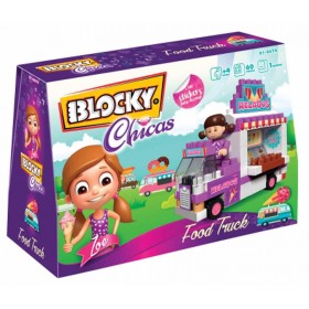 Bloques Chicas Food Truck X 65 Piezas Blocky