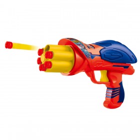 Pistola Spiderman Lanza Dardo Shooter Strike Ditoys 2218