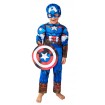 Disfraz Capitán América Con Músculo Talle 0 123110