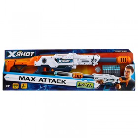 Xshot Pistola Lanza Dardo Max Attack + 24 Dardos 4408