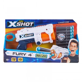 Xshot Pistola Lanza Dardo excel Fury + 16 Dardos