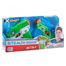 Xshot Pistola Agua x2 Water Blaster Double Stealth Soaker