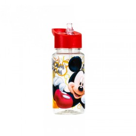 Botella 500 ml Straw Top Mickey