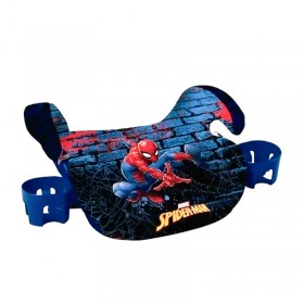 Booster Para Auto Spiderman Sin Respaldo 15 a 36 kg con Posavasos Desmontables