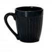 Jarro Mug Cerámica Bombee Relieve Negro 330ml