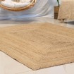 Alfombra Yute Natural Rectangular 230 x 160 cm