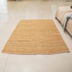 Alfombra Yute Natural Lisa Rectangular 200x140 cm