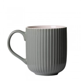 Jarro Mug Porcelana Relieve 400cc