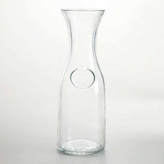 Botella Vidrio 1lts Boca Ancha