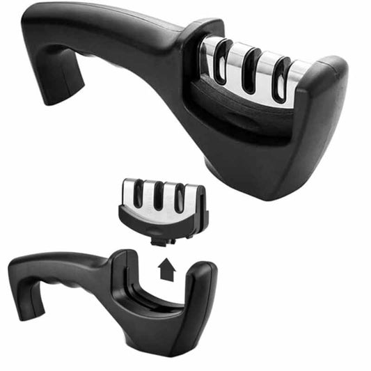 Afilador Manual Cuchillos 3 Pasos