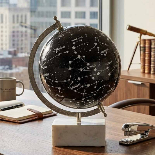 Globo Terráqueo Galaxy Base Mármol E78468