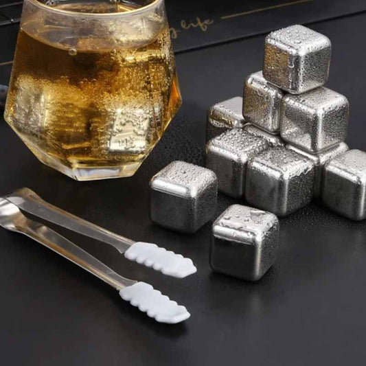 Cubos Hielo X 6 C/Pinza 16x12 Cm
