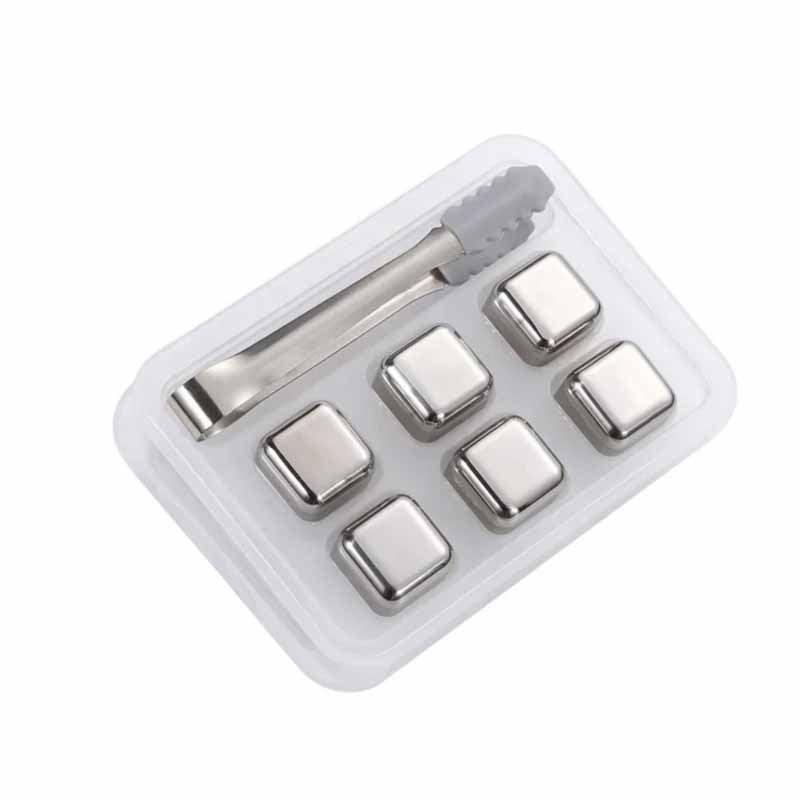 Cubos Hielo X 6 C/Pinza 16x12 Cm
