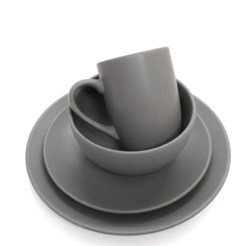 Set Platos Ceramica X 16 Piezas