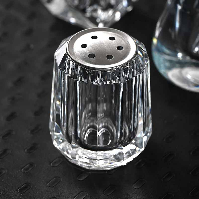 Salero Acrilico Tapa Metal