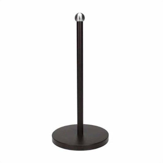 Porta Rollo Cocina Metal Negro