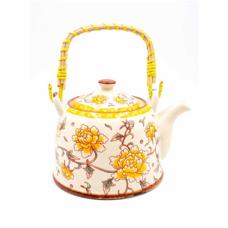 Tetera Porcelana Con Infusor Metal