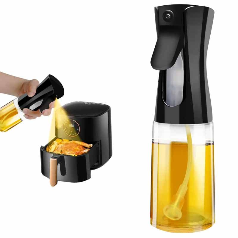 Aceitera en spray de vidrio 250 cc