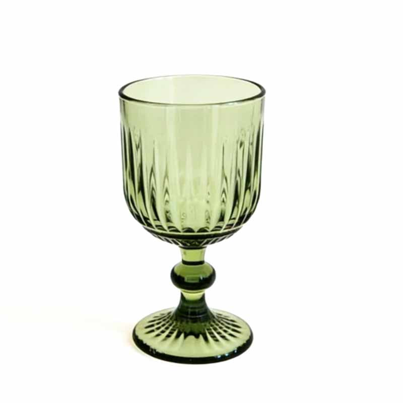 Set X6 Copas Vidrio 330ml Oxford Green