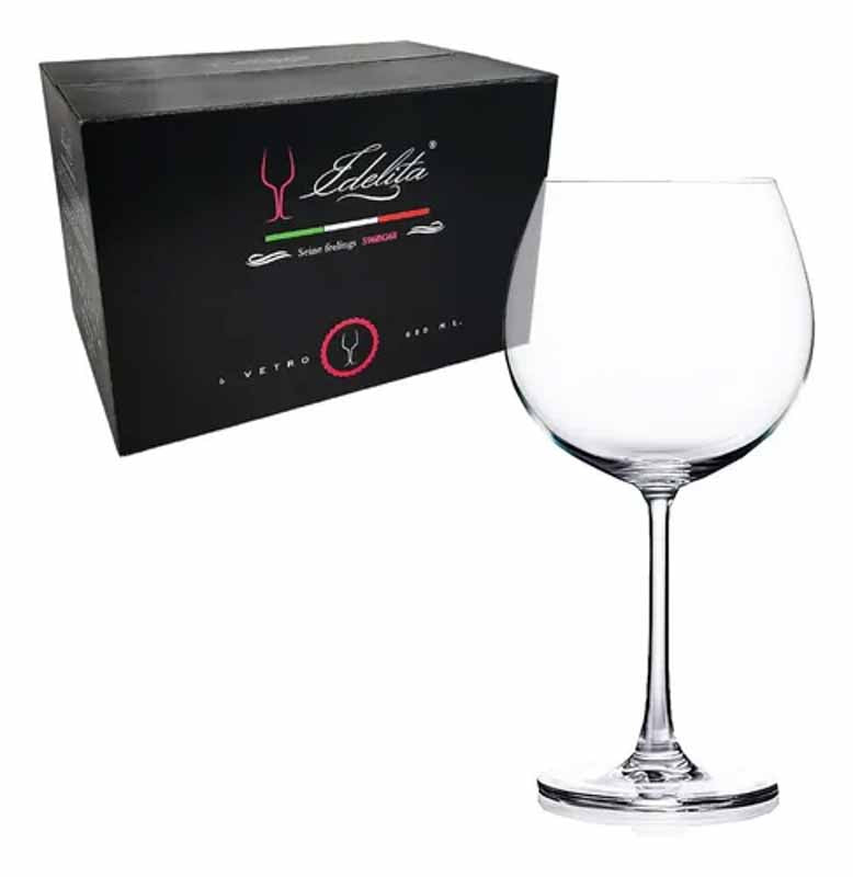 Copa de cristal para gin tonic Edelita 680 ml