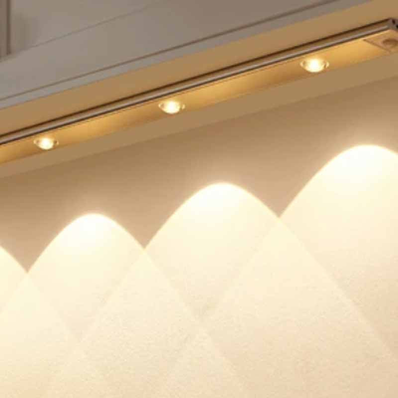 Liston Led Bajo Alacena Usb 60cm Control Remoto