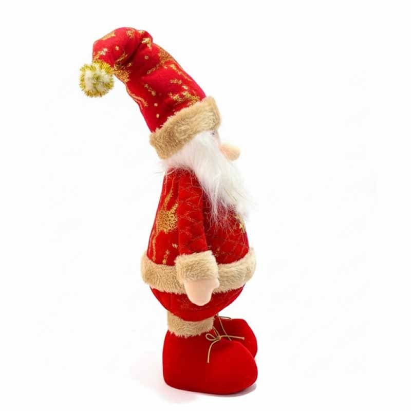 Navidad Adorno Muñeco Rojo 45 Cm