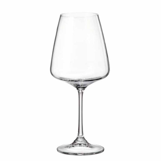 Set X6 Copas Corvus 450ml Cristal De Bohemia