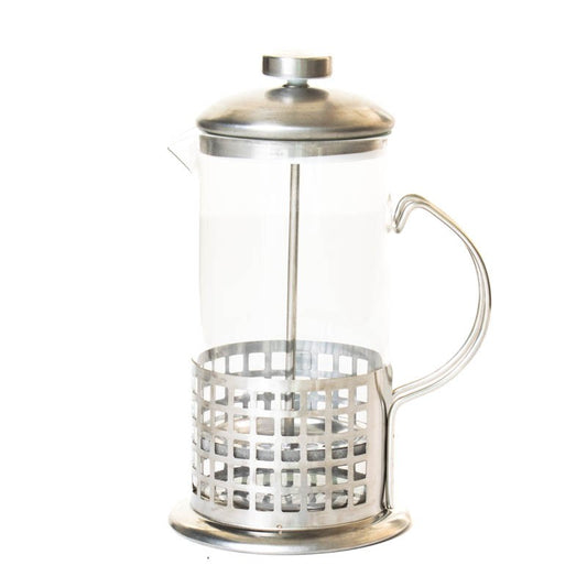 Cafetera con Embolo Acero y Vidrio 350ml