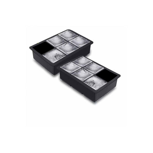 Cubetera Silicona Molde Hielo 6 Cubos 17x12x5cm
