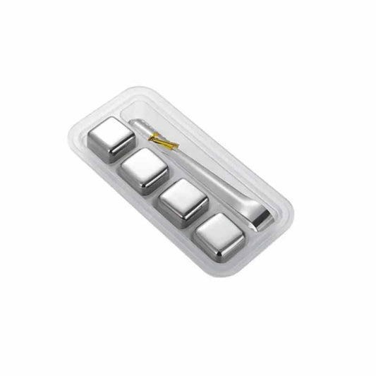 Cubos Hielo X 4 C/Pinza 16x12 Cm