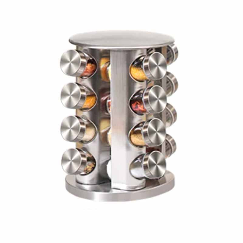 organizador especiero giratorio acero