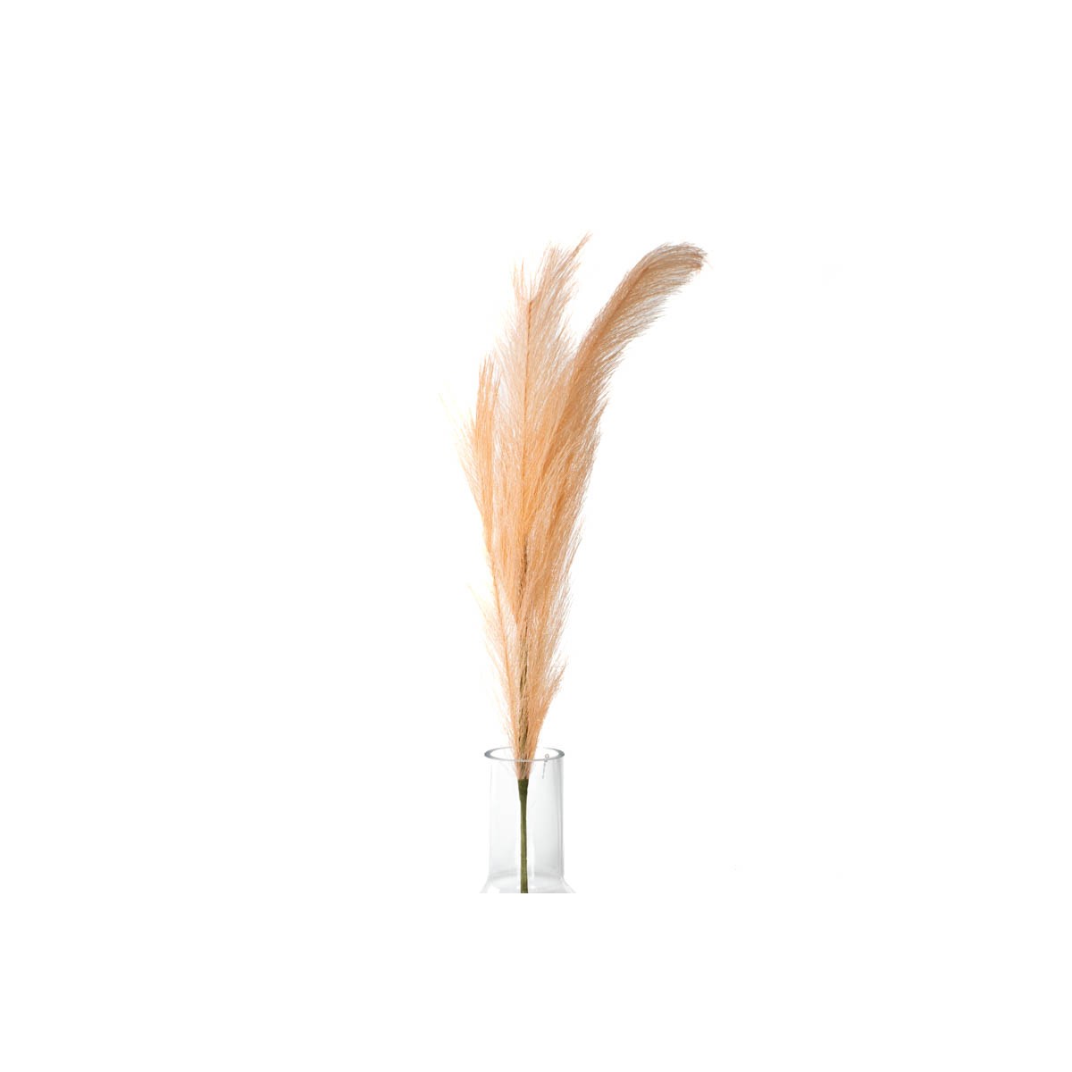 Planta artificial pluma 80cm decoración minimalista moderna sin mantenimiento
