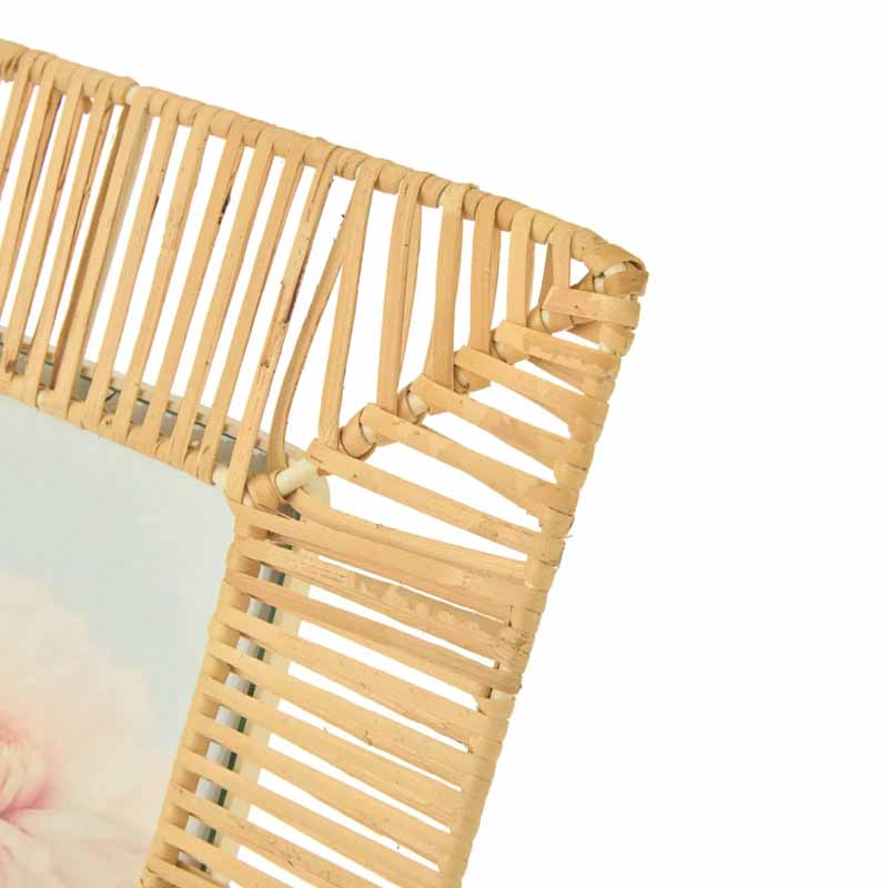 Portarretrato rattan 13x18cm en repisa