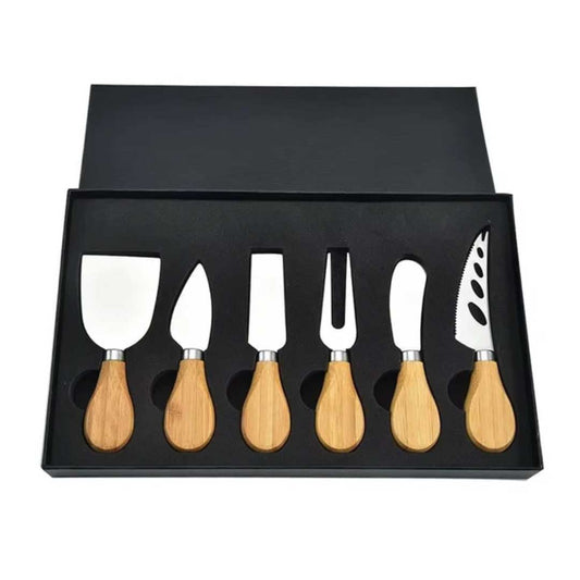 Set Cuchillo X6pcs Para Queso