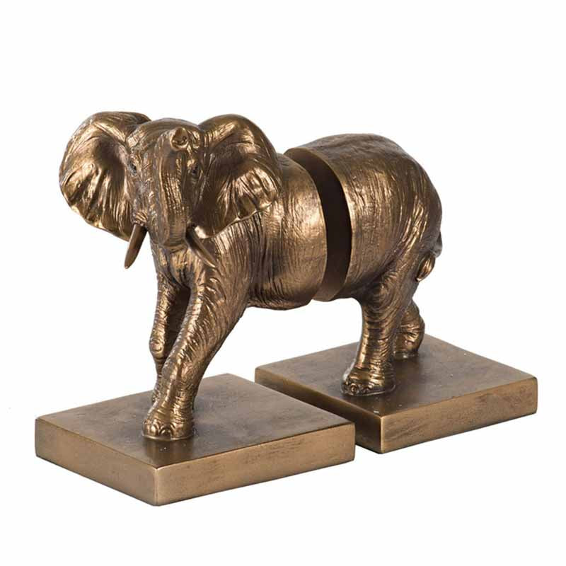 Sujeta Libros Elefante x 2 23x3x16 cm